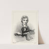 Léon Faucher (1848-1849) by Honoré Daumier