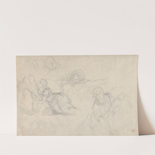 Léon Riesener (1808 - 1878) by Eugène Delacroix