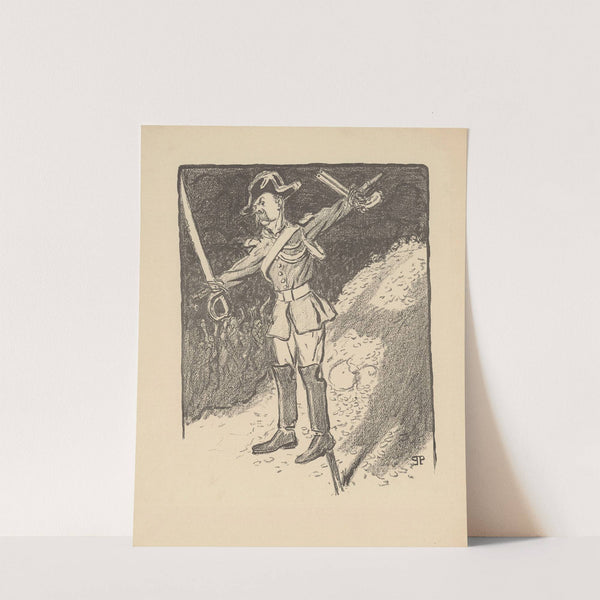 L’Épouvantail bourgeois (1893) by Théophile Alexandre Steinlen