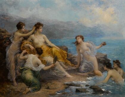 Les Baigneuses — size preview