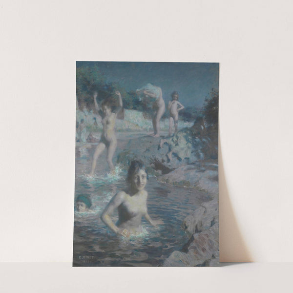 Les baigneuses ( 1892) by Étienne Dinet