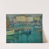 Les Barques À La Rochelle by Henri Le Sidaner