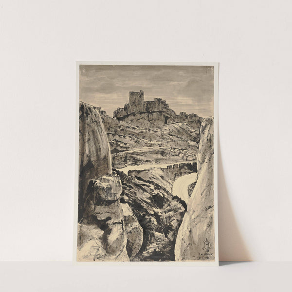 Les Baux-de-Provence by Hermann Lismann