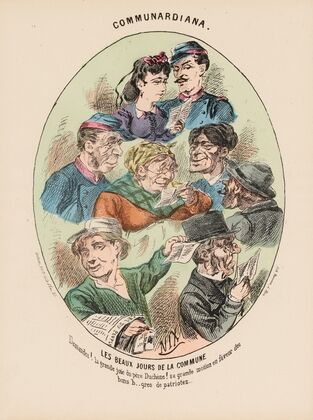 Les beaux jours de la Commune Demandez la grande joie du père Duchène (1871)