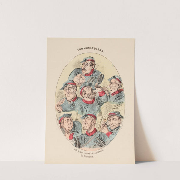 Les beaux jours de la Commune. En réquisition (1871) by Henri Demare