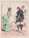 Les billets de logement. (1871)