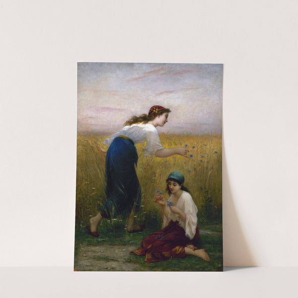Les Bleuets (1882) by Charles Landelle