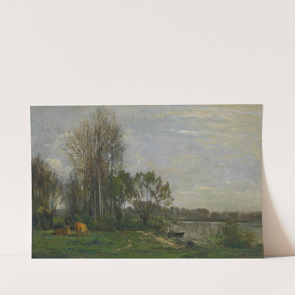Les Bord De L’oise (1864) by Charles François Daubigny