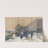 Les bords de la Seine près de Châtelet by Eugène Galien-Laloue