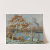 Les Bords De Seine Au Printemps (circa 1920) by Maximilien Luce
