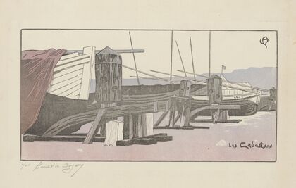 Les Cabestans (Yport) (1902)