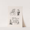 Les caricatures de Puvis de Chavannes Pl.08 by Pierre Puvis de Chavannes