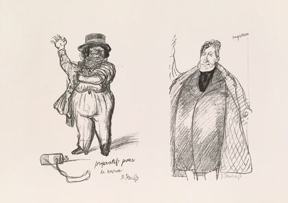 Les caricatures de Puvis de Chavannes Pl.13