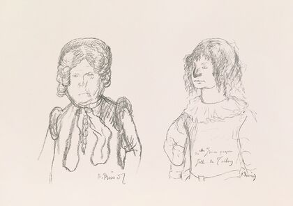Les caricatures de Puvis de Chavannes Pl.19