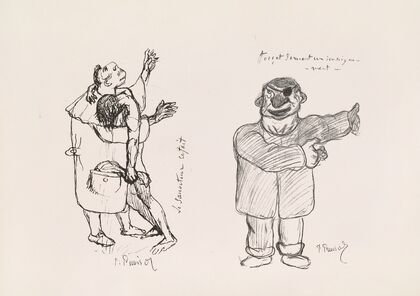 Les caricatures de Puvis de Chavannes Pl.21