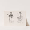 Les caricatures de Puvis de Chavannes Pl.24 by Pierre Puvis de Chavannes