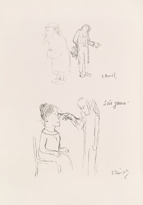 Les caricatures de Puvis de Chavannes Pl.27