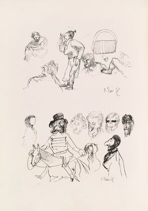 Les caricatures de Puvis de Chavannes Pl.29