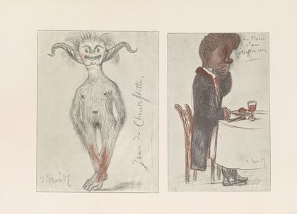 Les caricatures de Puvis de Chavannes Pl.33