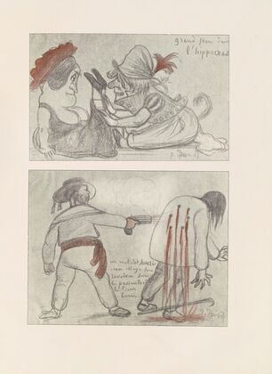 Les caricatures de Puvis de Chavannes Pl.36