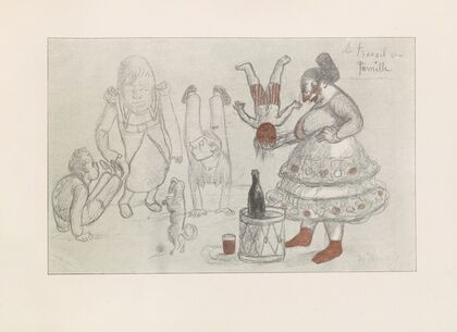 Les caricatures de Puvis de Chavannes Pl.38