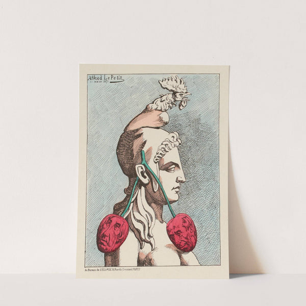 Les cerises – MM. Emmanuel & Etienne Arago (1871) by Zut (Alfred Le Petit)