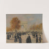 Les Champs-Élysées by Jean François Raffaëlli
