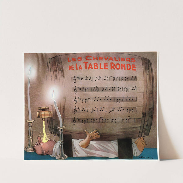 Les chevaliers de la table ronde by Jacques Touchet
