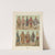 Les Chiliens;costumes populaires (1876-1888) by Auguste Racinet