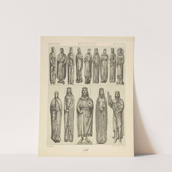 Les classes superieures – costume civil (1876-1888) by Auguste Racinet