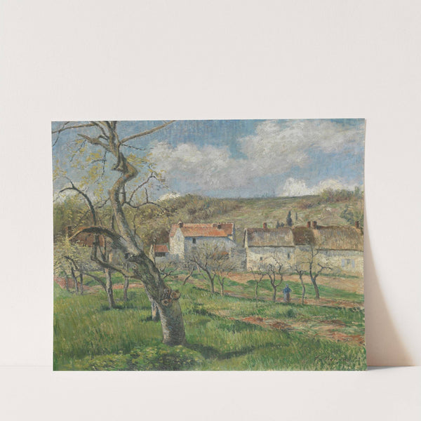 Les coteaux d&#039;auvers by Victor Vignon