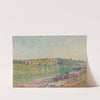 Les Coteaux De La Celle-Sous-Moret, Vus De Saint-Mammès (1884) by Alfred Sisley