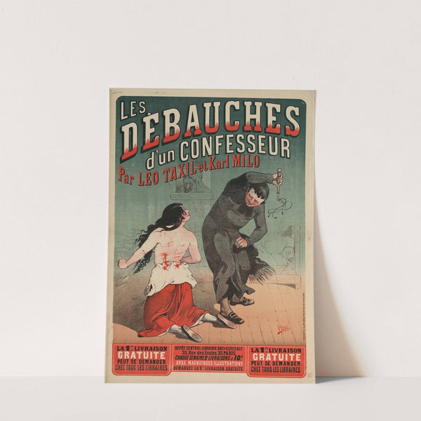 Les Débauches d’un confesseur par Léo Taxil et Karl Milo (1884) by Léon Choubrac