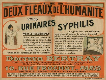 Les deux fléaux de l’humanité voies urinaires, syphilis (1921)