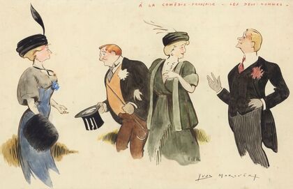 Les deux hommes de Alfred Capus (1908)