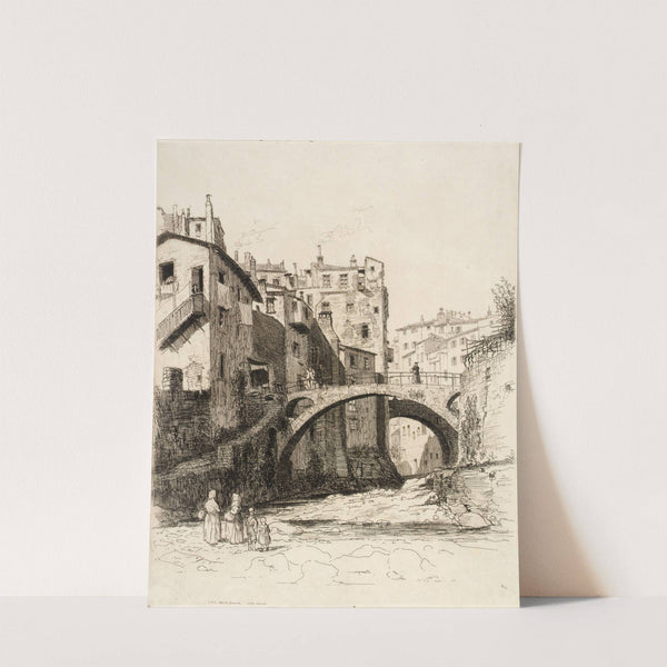 Les Deux Ponts, San Remo by George Charles Aid