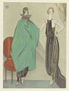 Les deux soeurs ; Manteau et robe pour le soir, de Beer