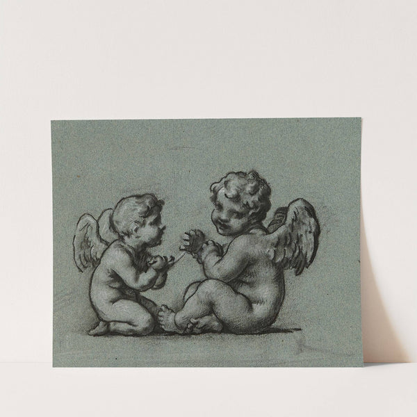 Les dévideurs by Pierre-Paul Prud&#039;hon