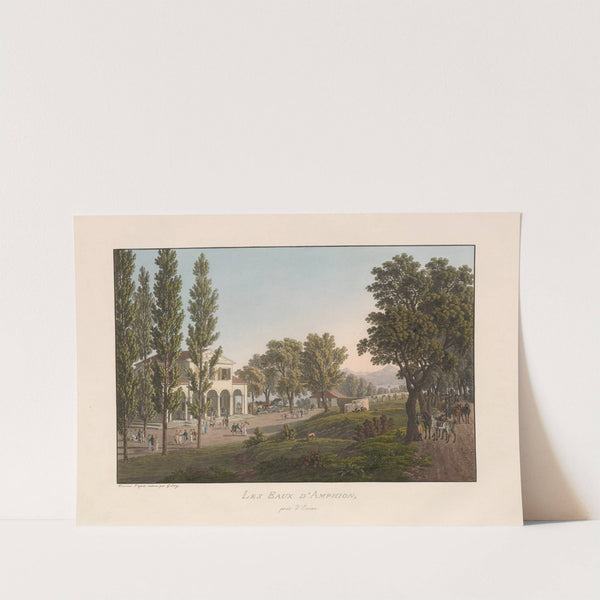 Les Eaux d’Amphion, près d’Évian (1915-1945) by Gabriel Lory the Younger