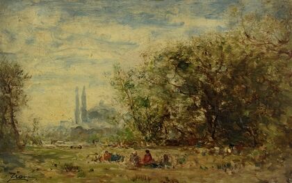 Les eaux douces d’Asie, environs de Constantinople