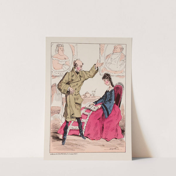 Les effets du siège. (1871) by Draner