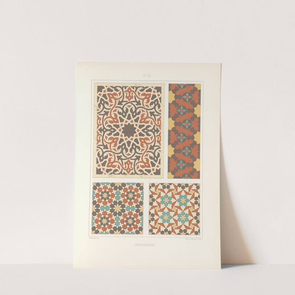 Les éléments de l&#039;art arabe pl 199 by Jules Bourgoin