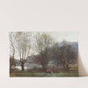 Les Étangs De Ville D&#039;avray by Jean-Baptiste-Camille Corot