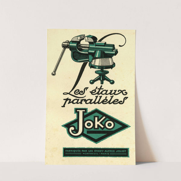 Les étaux parallèles Joko (1927)