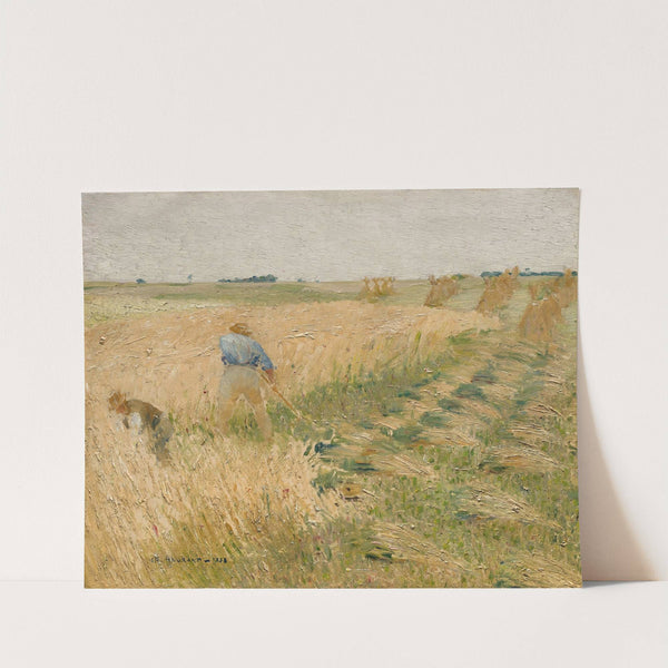 Les Faucheurs (1883) by Charles Angrand