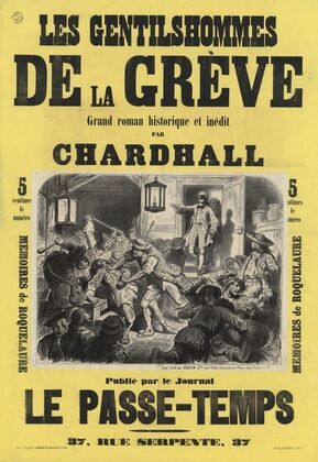 Les Gentilhommes de la grève, grand roman historique et inédit par Chardhall (1865)