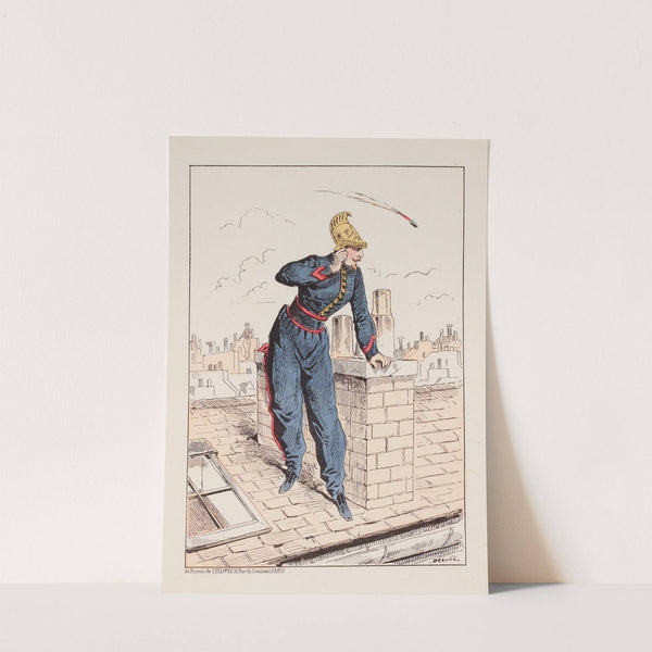 Les guetteurs (1871) by Draner