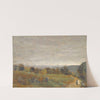 Les Hauteurs De Sèvres, Paris en Arriere-Plan by Jean-Baptiste-Camille Corot