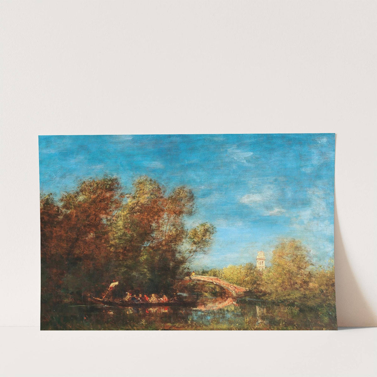 Les Jardins de Venise by Félix Ziem