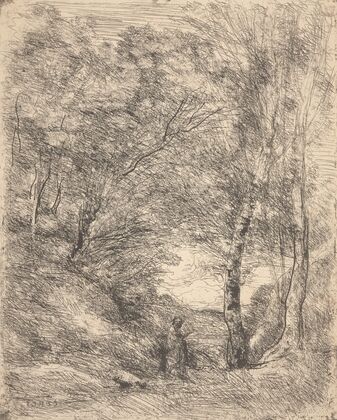 Les jardins d’Horace (The Gardens of Horace) (1855)